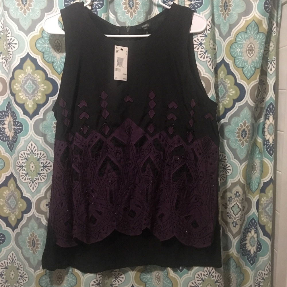 Buffalo David Bitton Sequin Blouse NWT